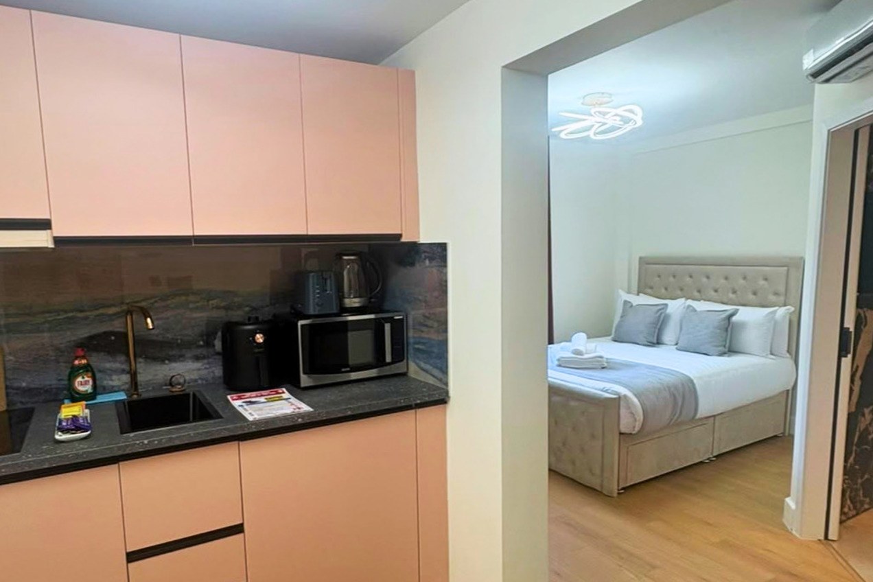 Apartment interior at Lambeth Road Apartments