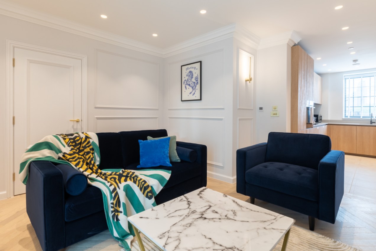 Apartment interior at Union Street Apartments